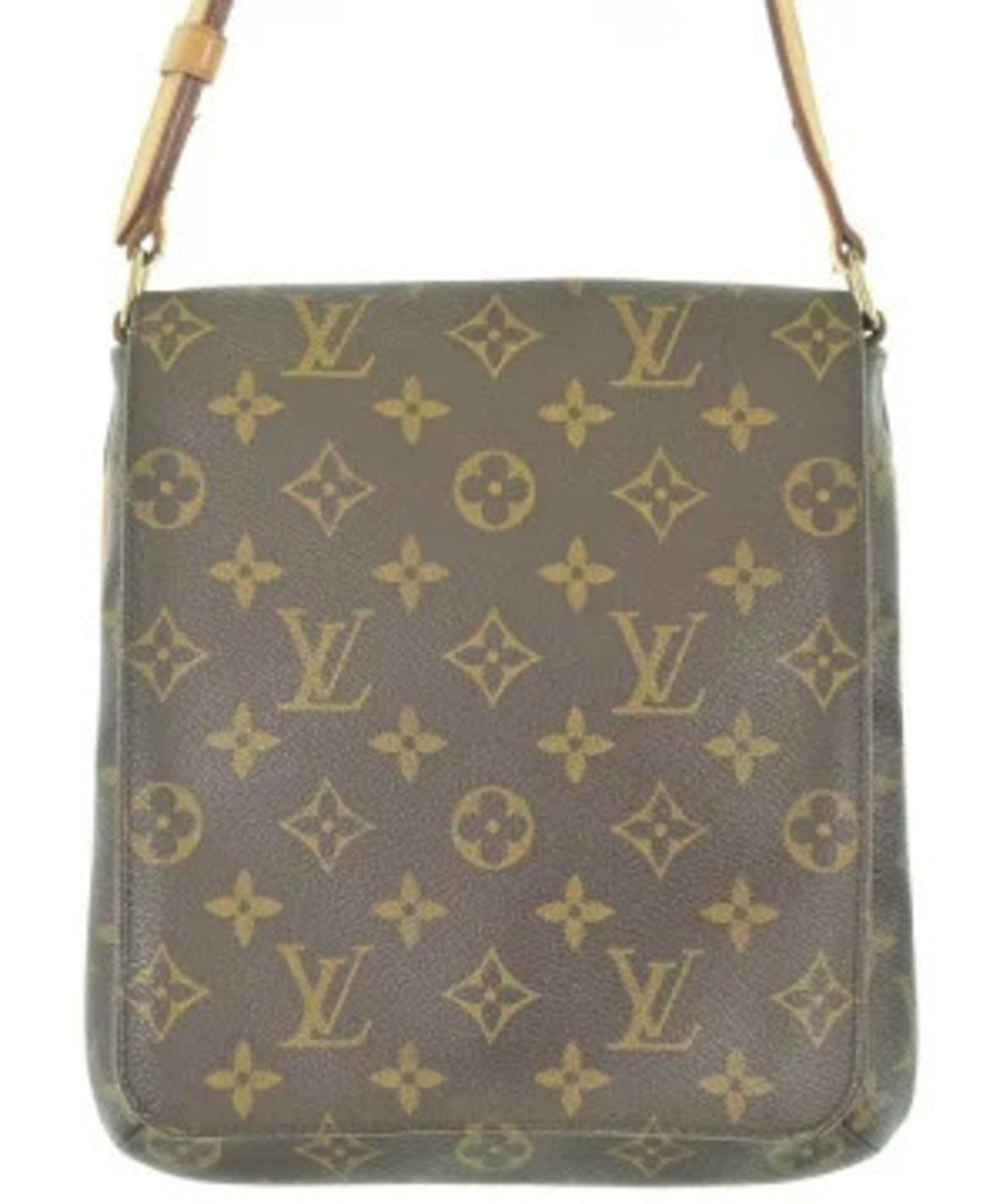 Louis Vuitton Shoulder Bag Brown All over